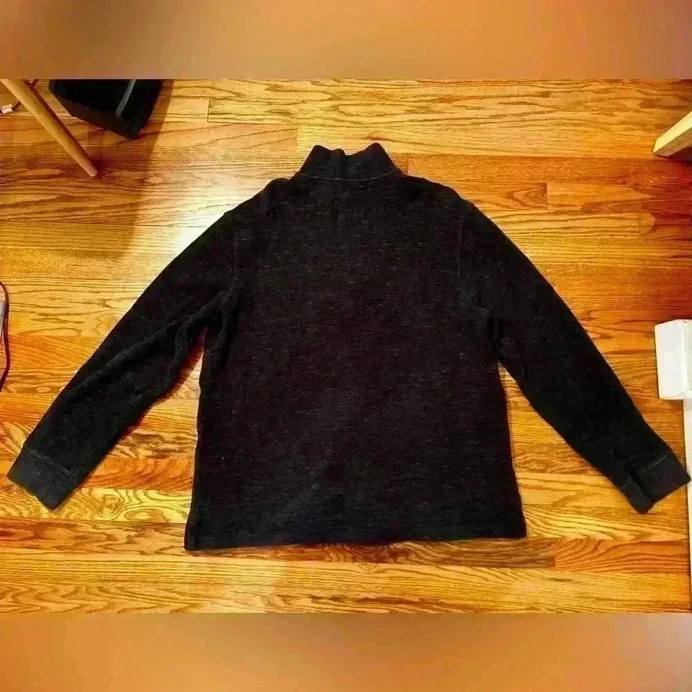 Polo Ralph Lauren Men’s Quarter Zip Gray Speckled - Large